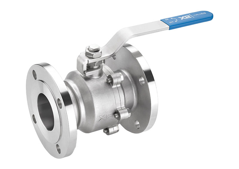 2 PIECE Flanged End Ball Valve