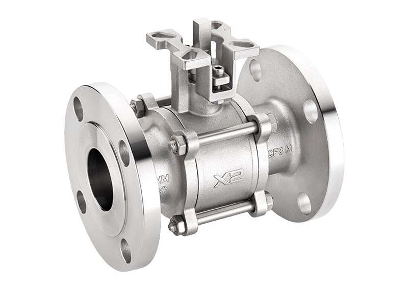 3PC Flange End Ball Valve