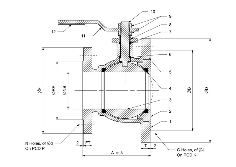 Flush Bottom Ball Valve