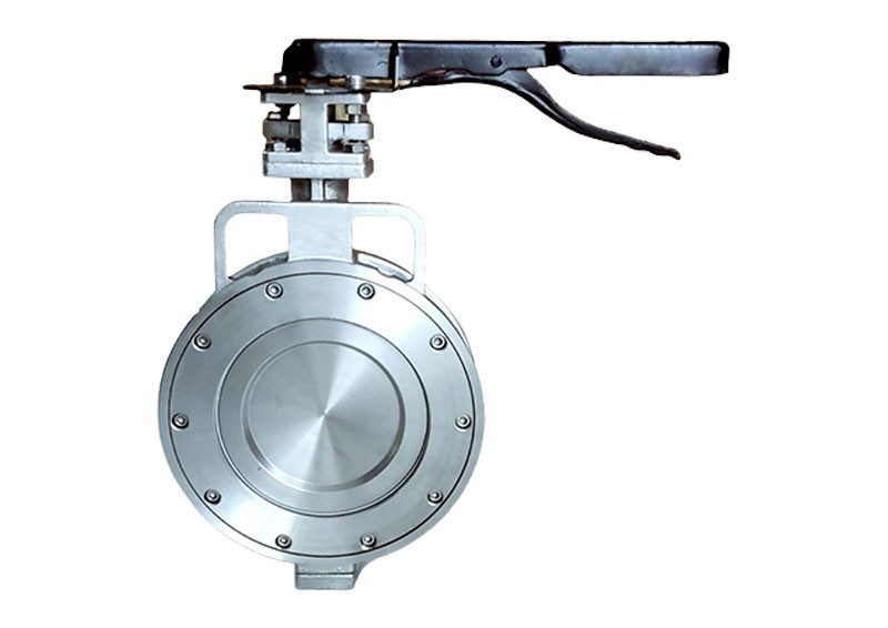 High Performance Double Offset Butterfly Valve Lever Operated