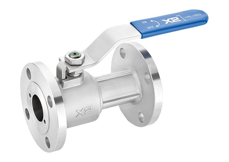 Single Piece Flange End Ball Valve 